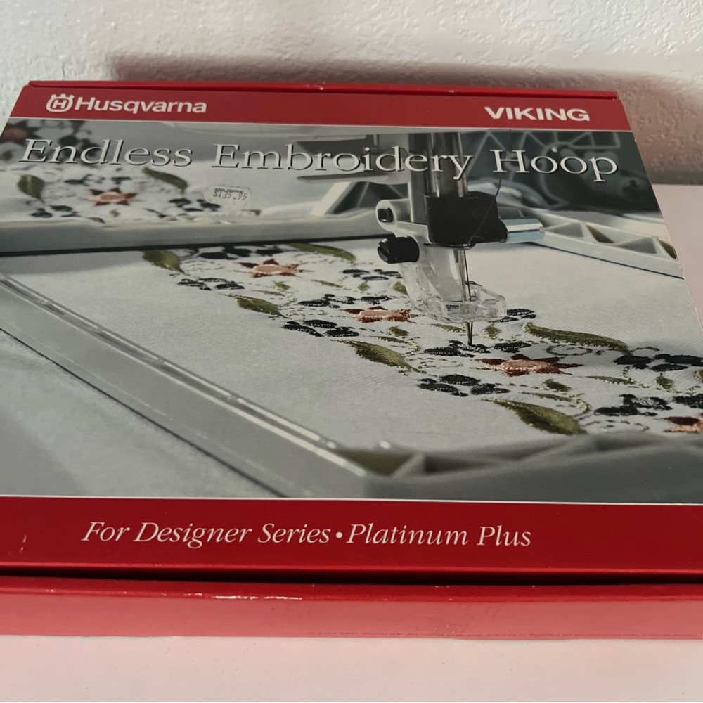 Vintage 2004 HUSQVARNA VIKING Endless Embroidery Hoop